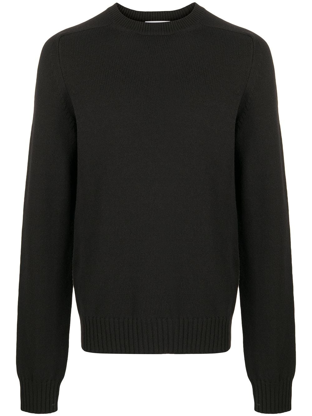 crew neck knitted jumper - 1