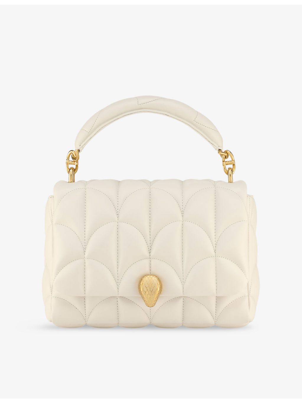 Serpenti Sugarloaf medium leather shoulder bag - 3