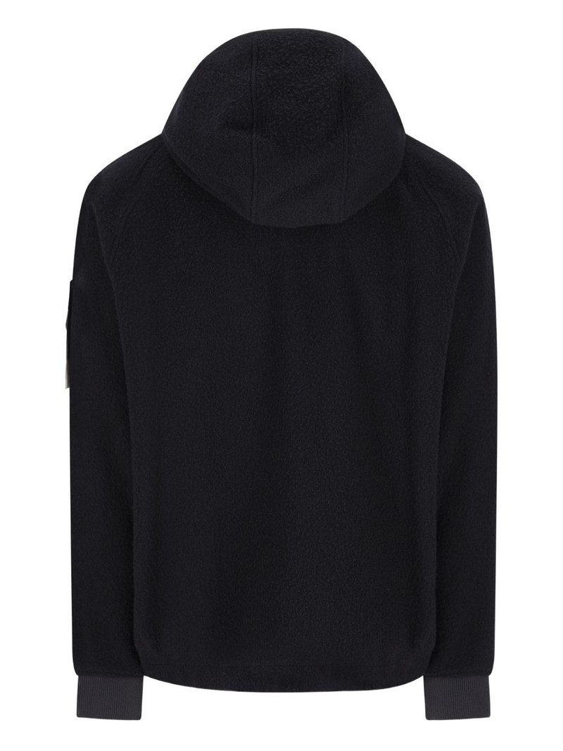 Stone Island hooded zip-up jacket outlook