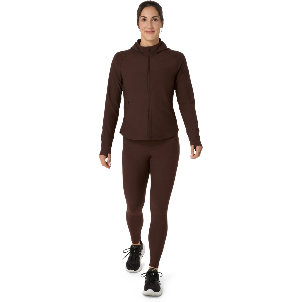 WOMEN'S RIB HIGH WAIST  7/8 TIGHT - 6