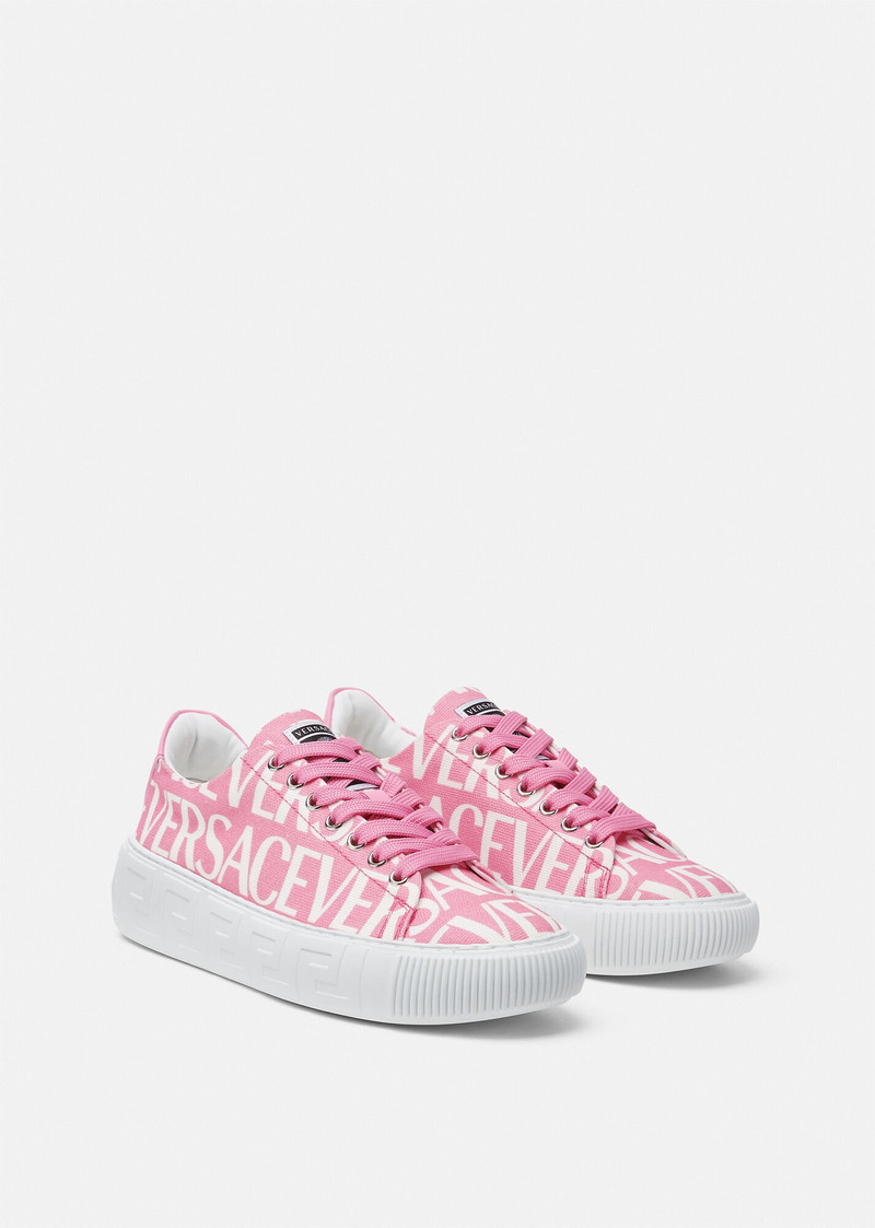 VERSACE Versace Allover Greca Sneakers outlook