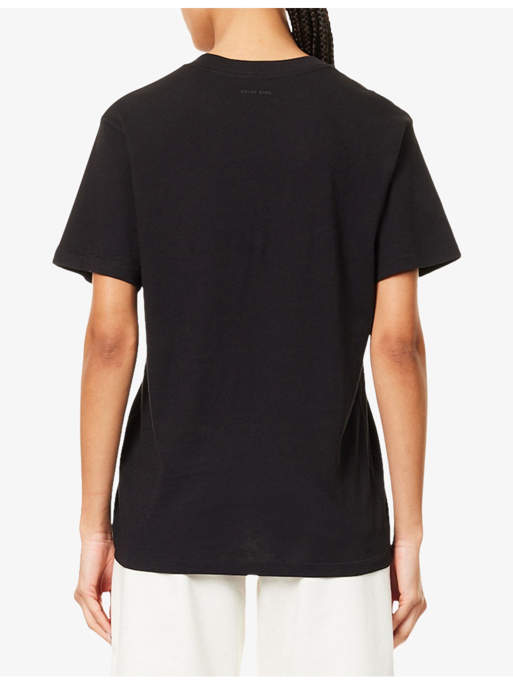 Letterman Embroidered Cotton T-Shirt - 4