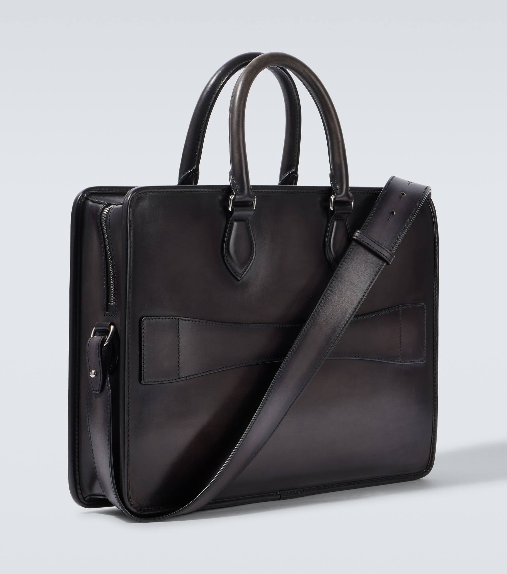 Scritto leather briefcase - 5