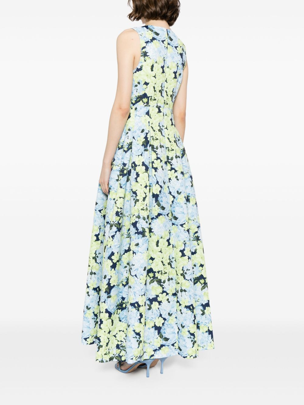 Brooke floral-print gown - 4