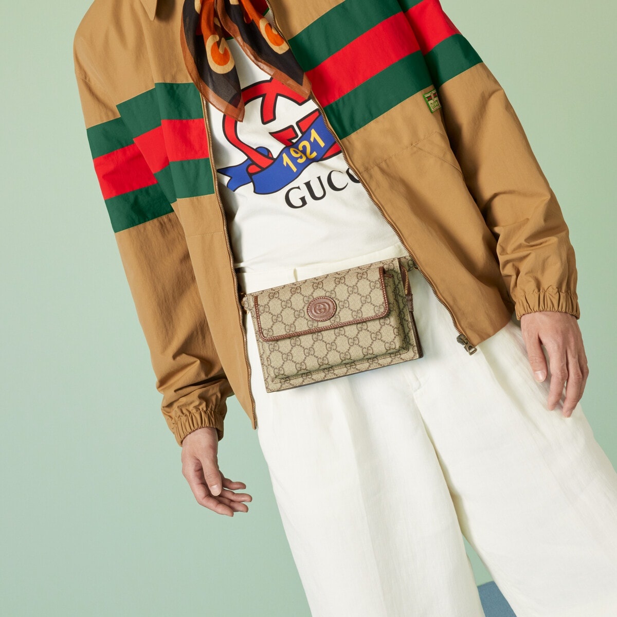 GG belt bag with Interlocking G - 3
