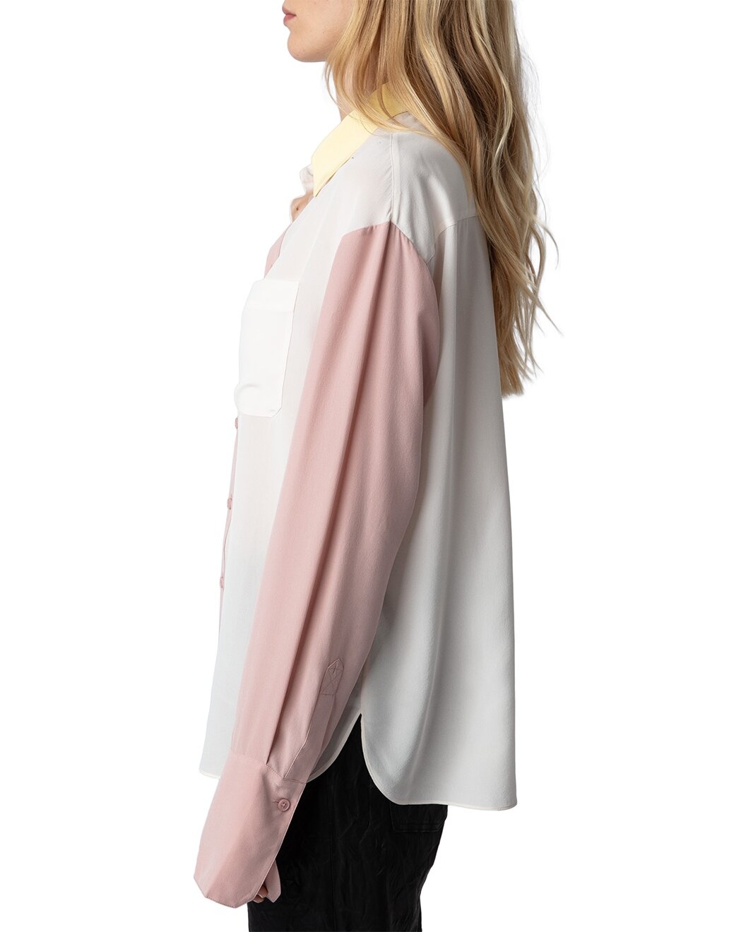 Zadig & Voltaire Tyrone CDC Color Silk Shirt - 3