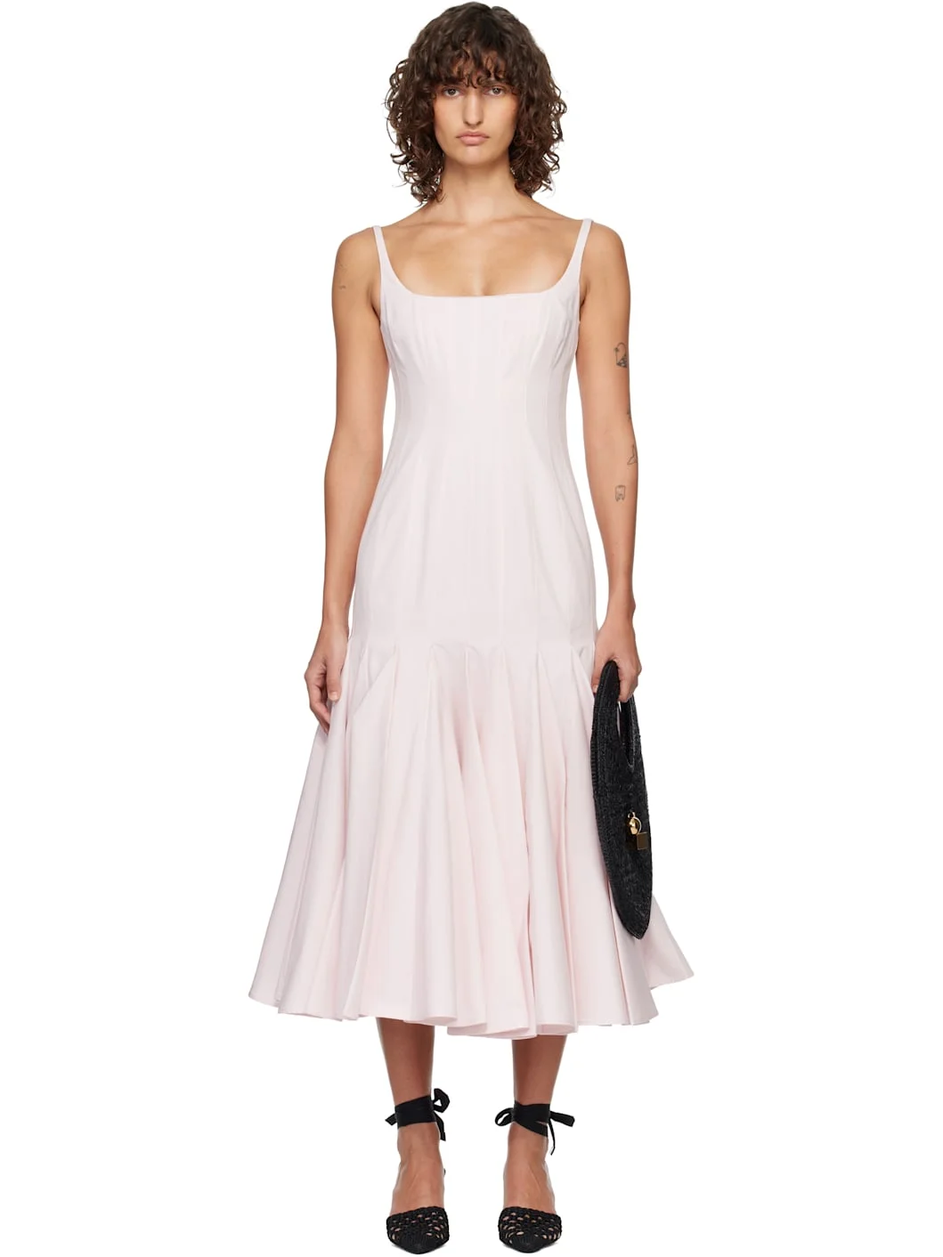 Pink 'The Agave' Midi Dress - 1