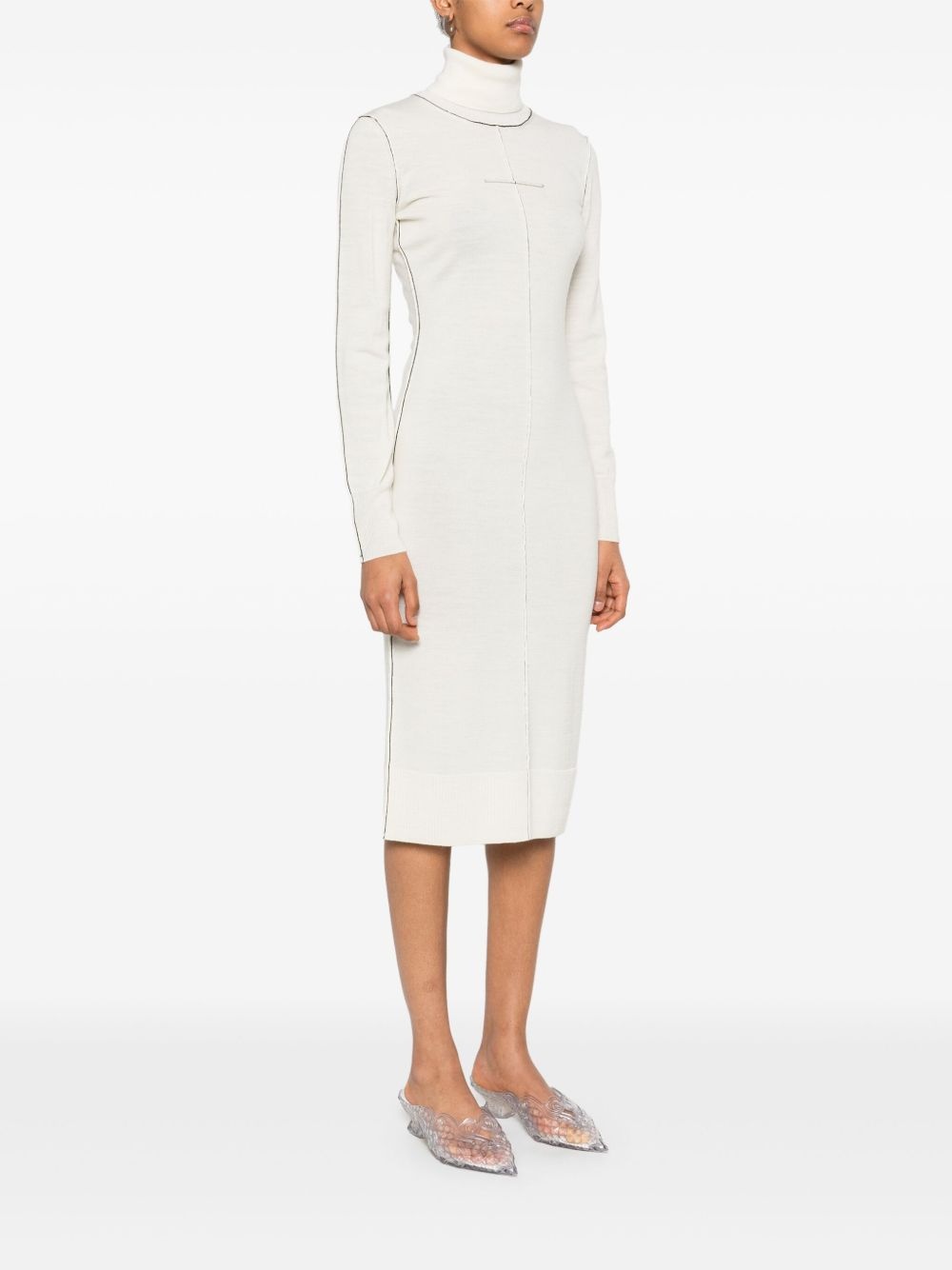 knitted maxi dress - 3