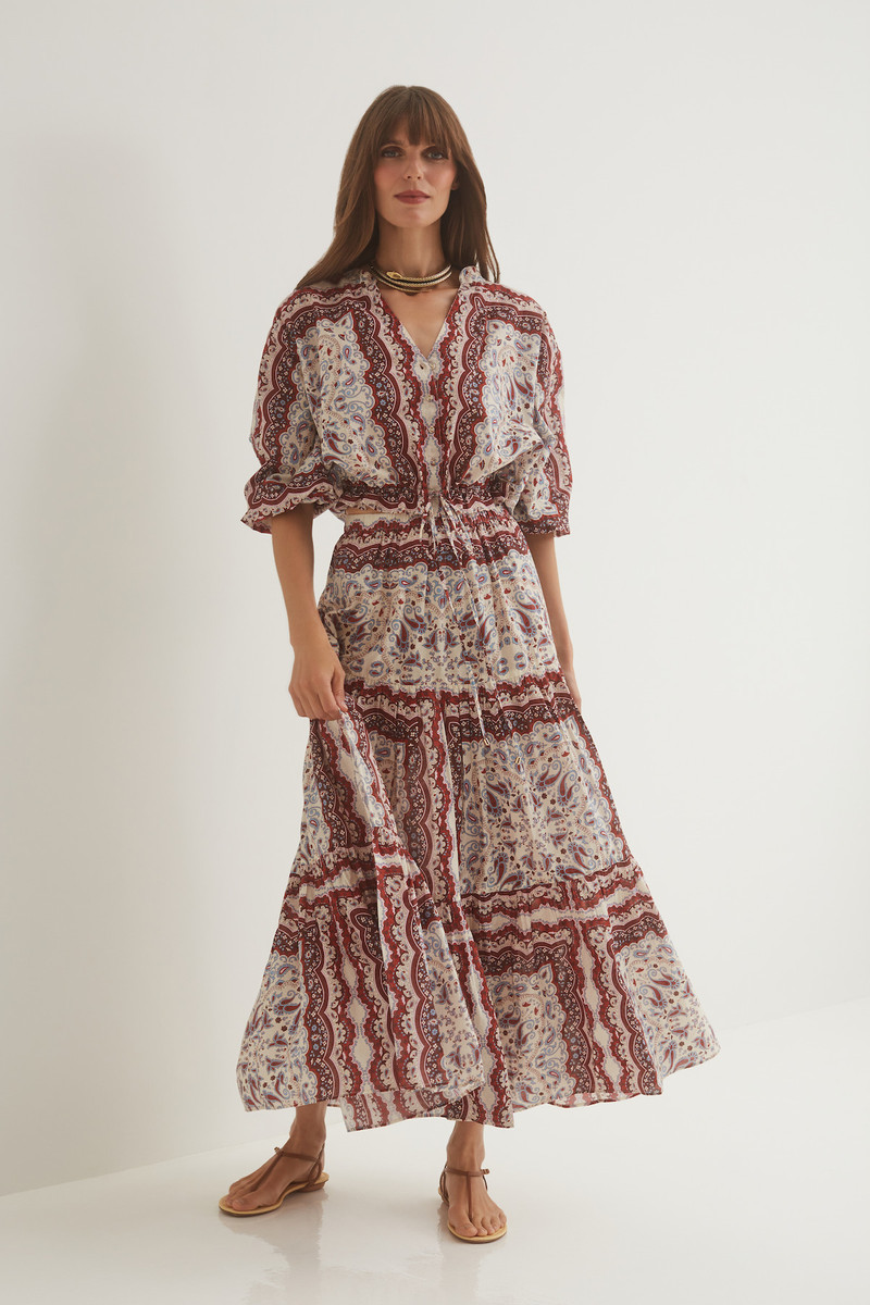 Cara Cara Melanie Skirt
This Skirt Silhouette Begs To Be Owned In Every Enchanting Print outlook