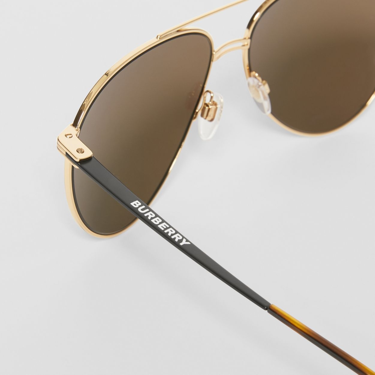 Top Bar Detail Pilot Sunglasses - 2