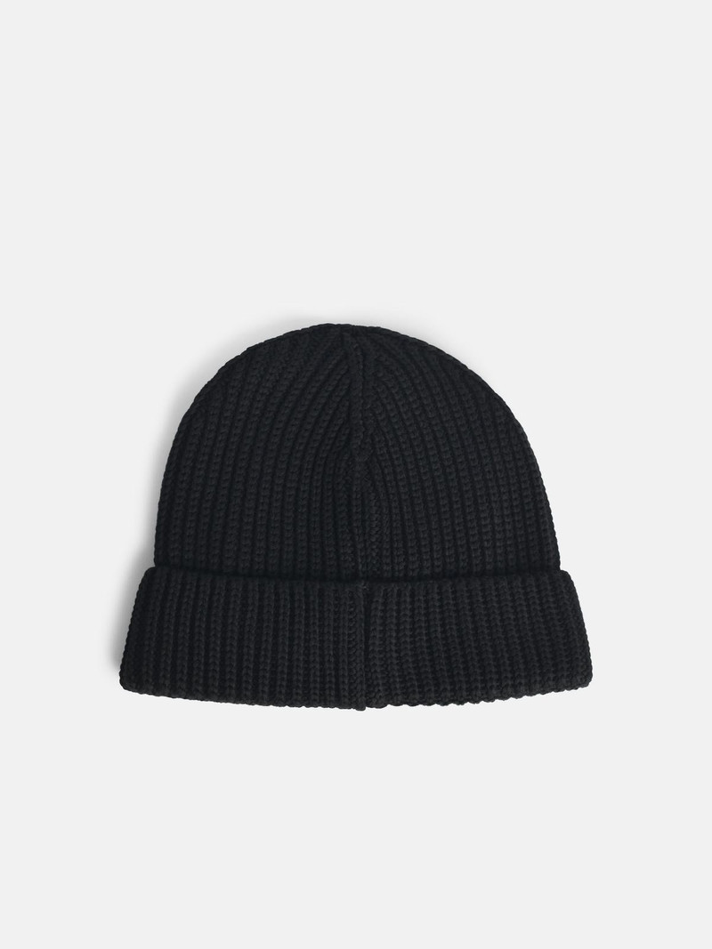 Moncler BLACK COTTON BEANIE outlook