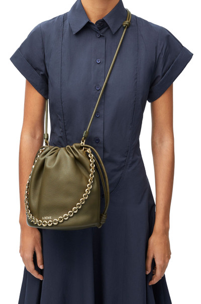 Loewe Flamenco Purse Bucket bag in mellow nappa lambskin outlook