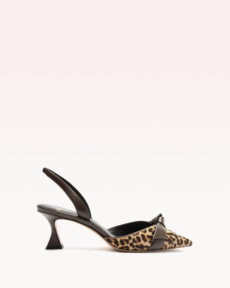 CLARITA BELL SLINGBACK 60 LEOPARD - 1