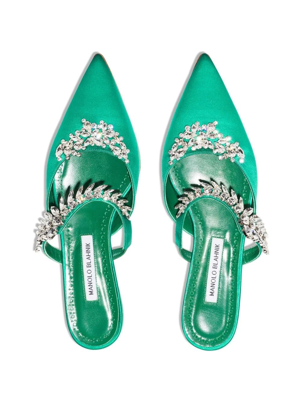 Lurum crystal-embellished mules - 4