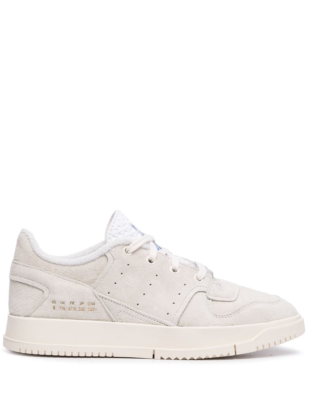 Supercourt low-top leather sneakers - 1