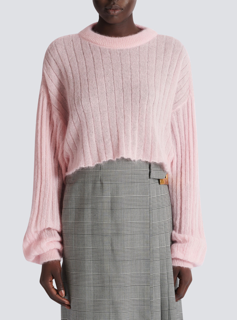 Cropped mohair jumper 5