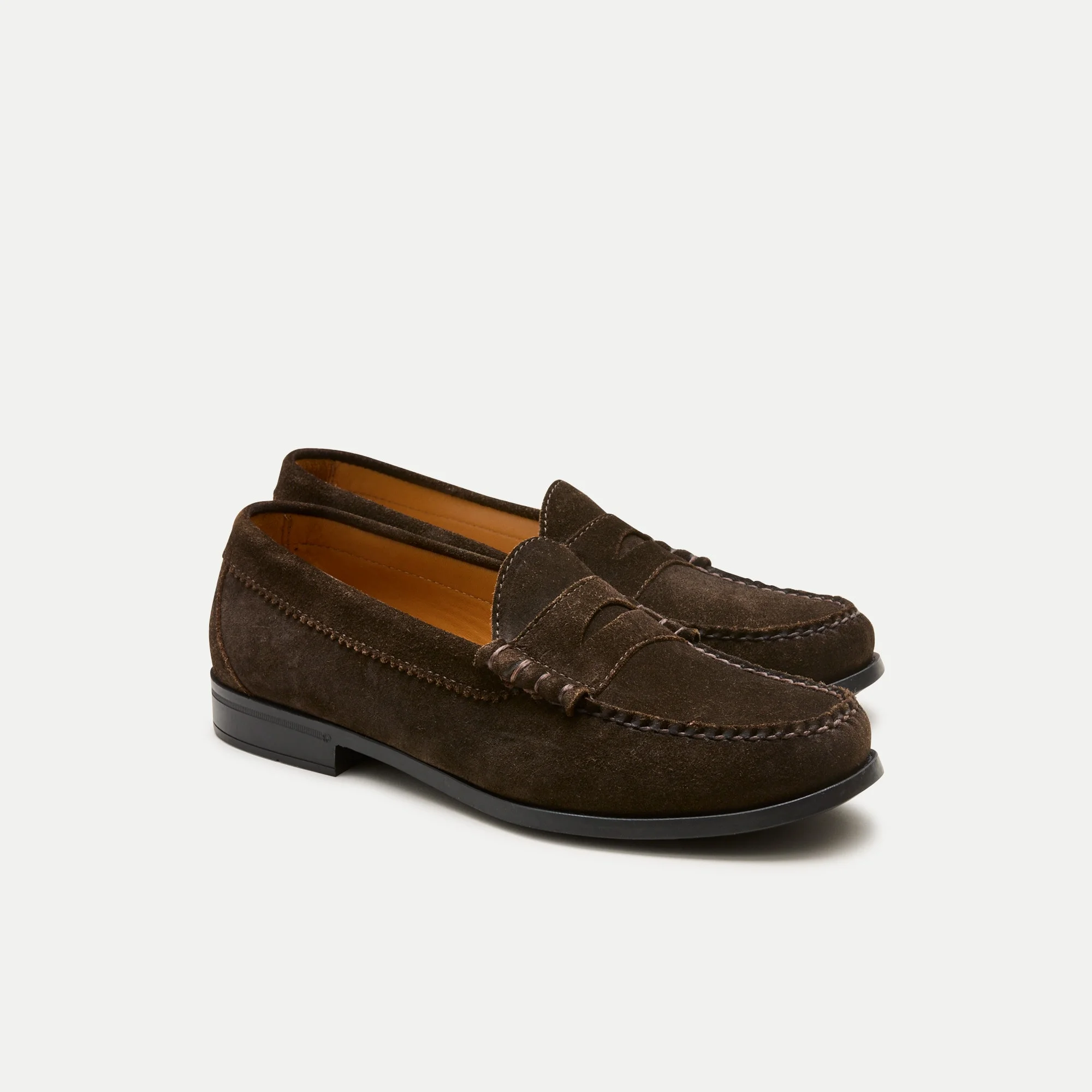 Camden suede loafers with rubber soles - 1