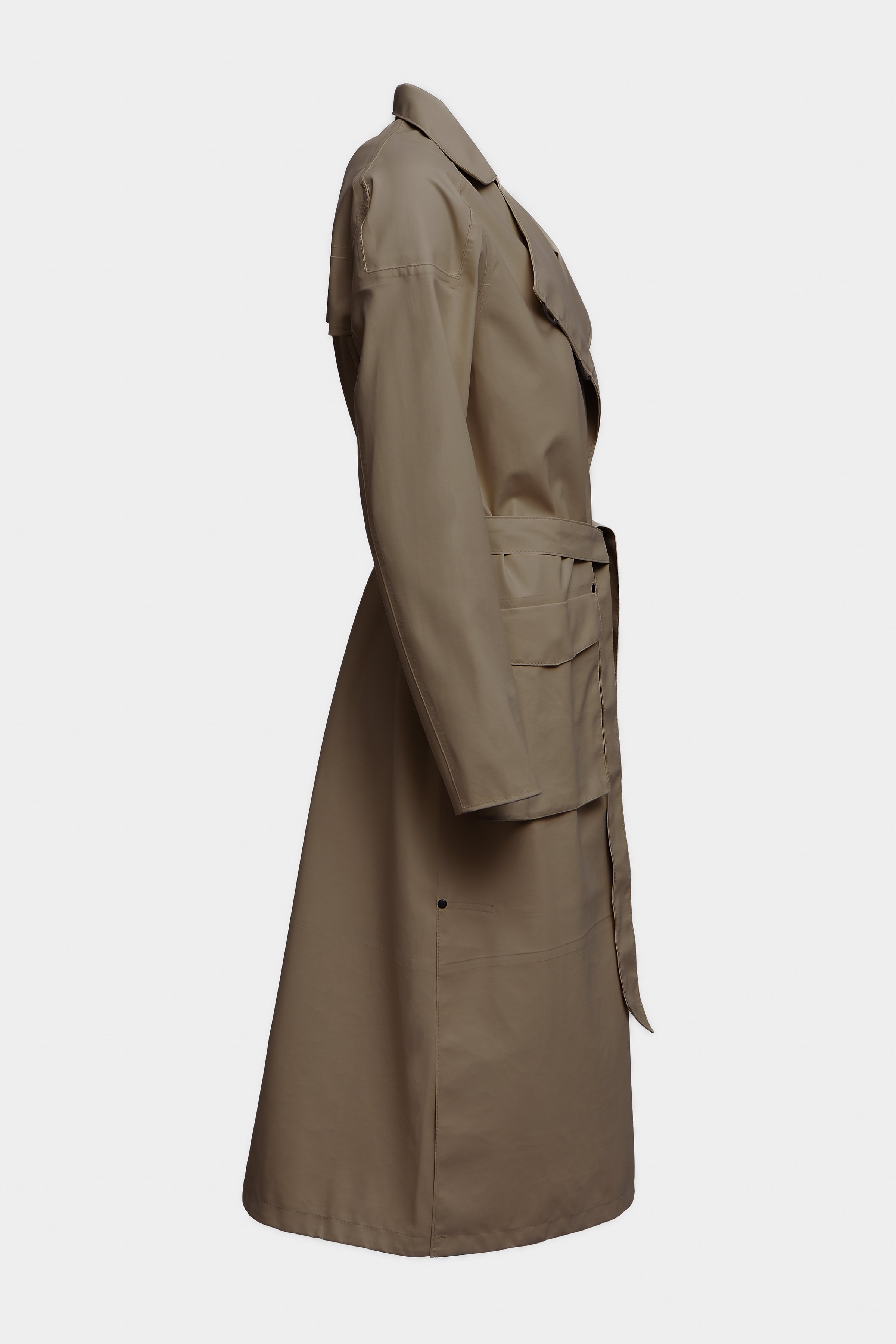 Kista Lightweight Trench Coat Mole - 2