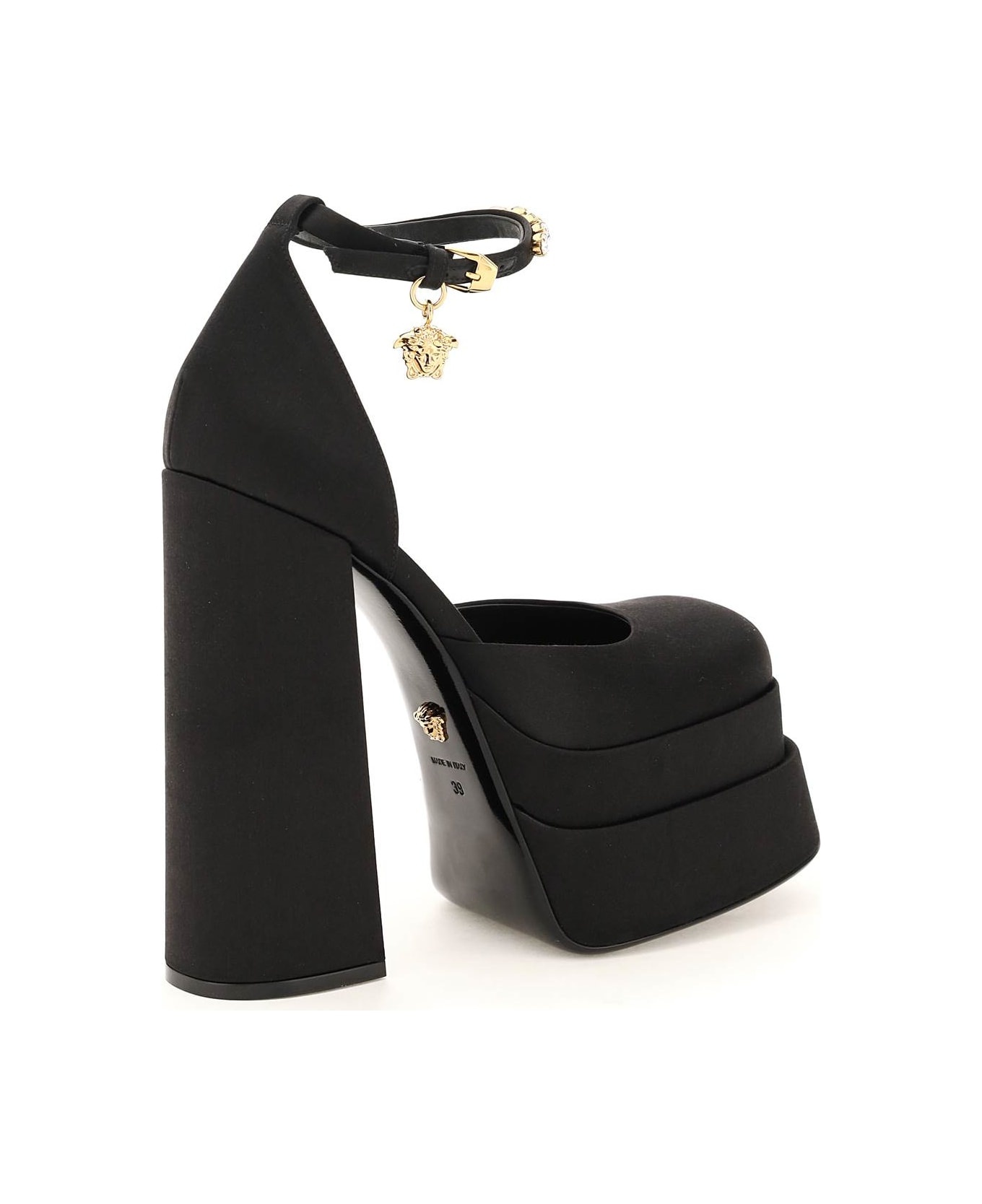 Medusa Aevitas Satin Pumps - 4