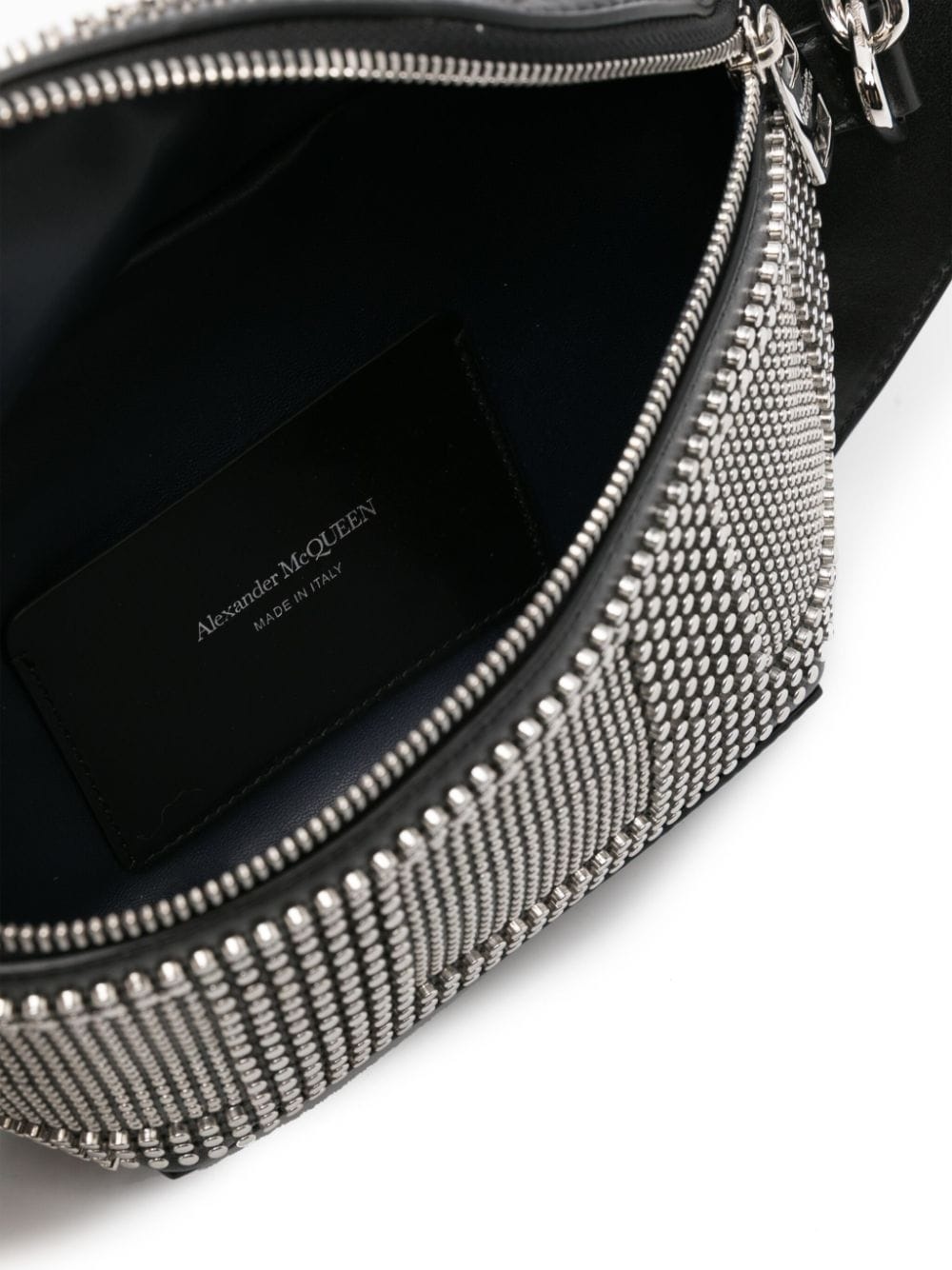 stud-embellished leather messenger bag 5