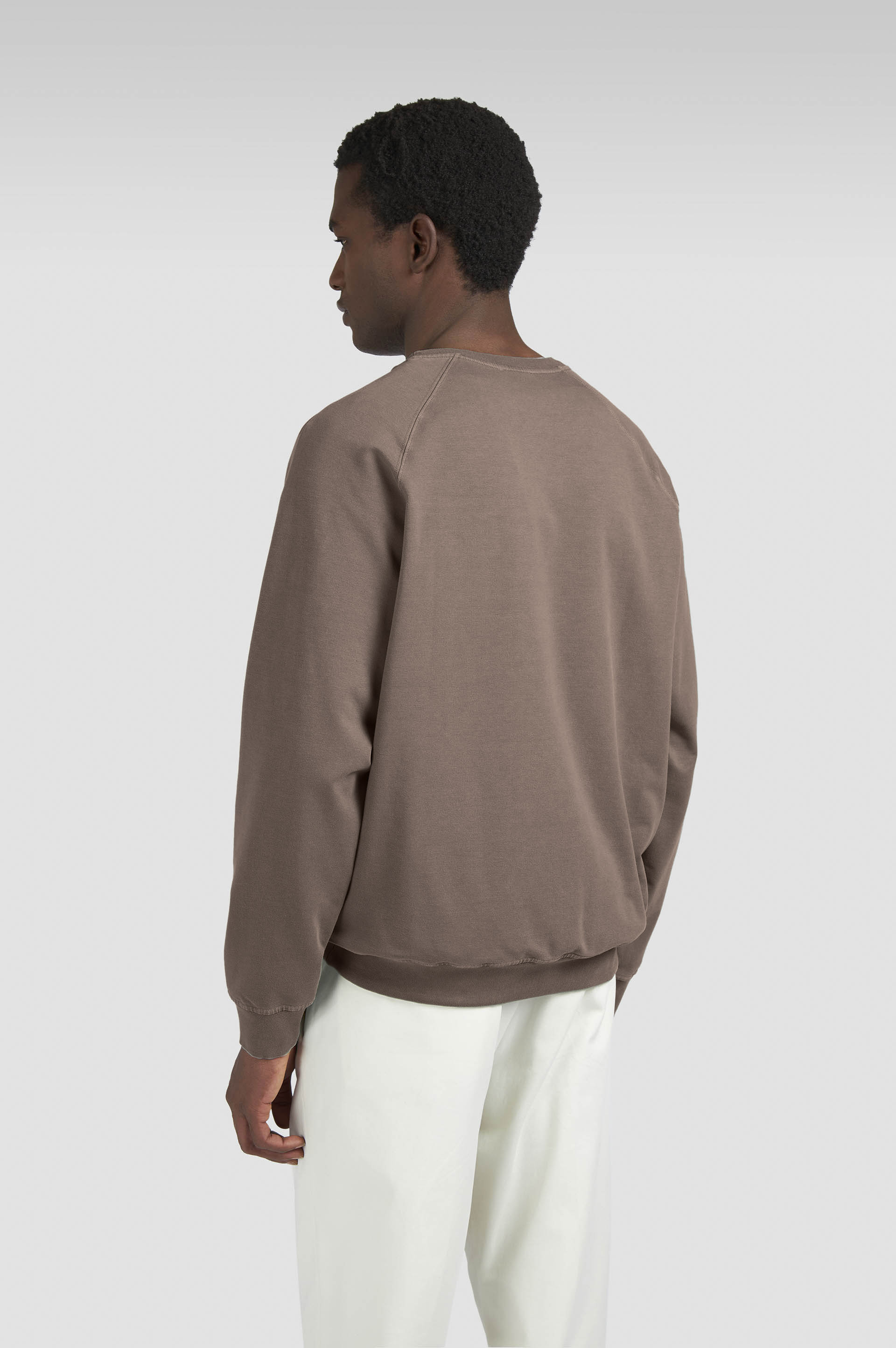 X-SOFT GARMENT-DYED COTTON SWEATSHIRT - 3
