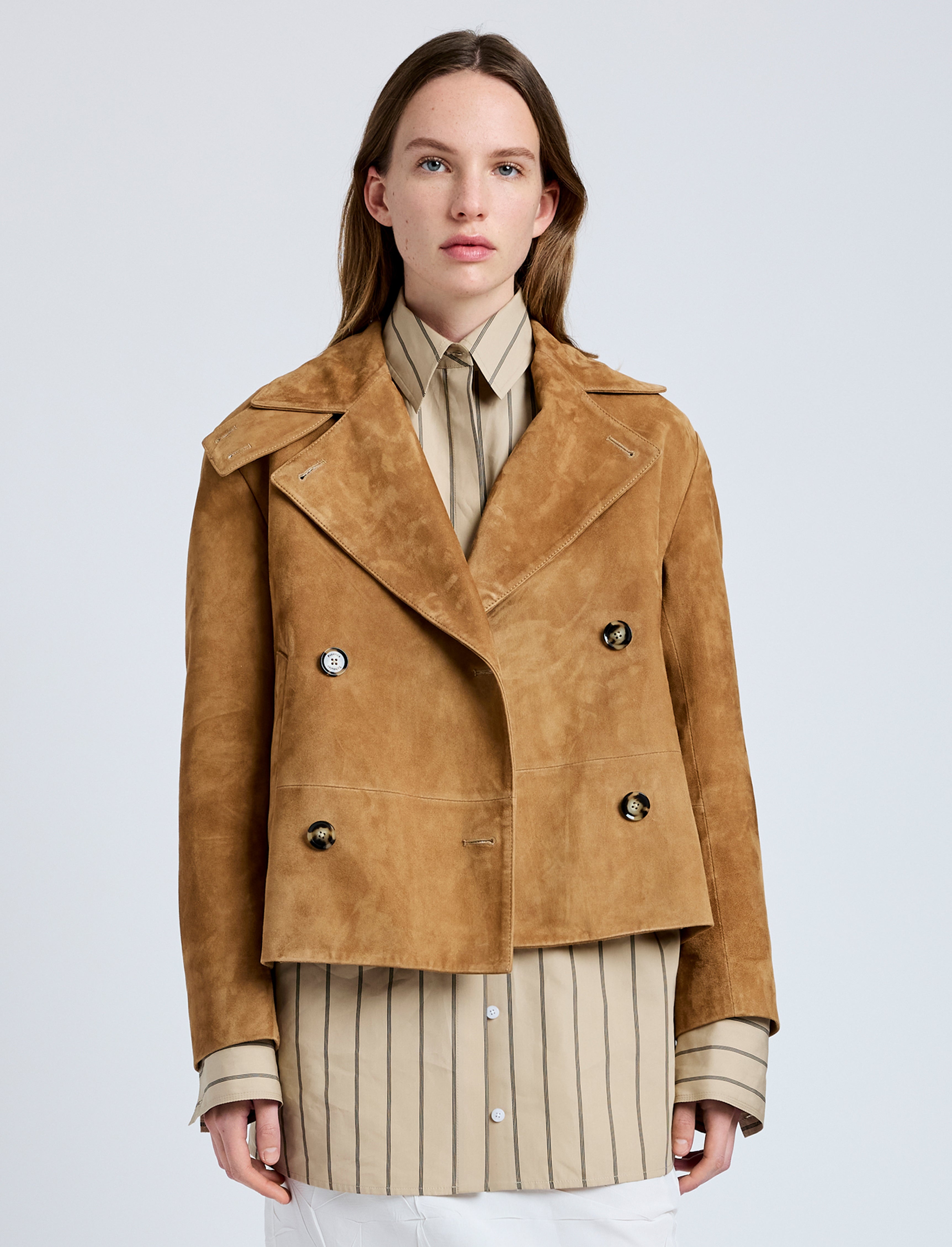 Nola Jacket in Suede - 2