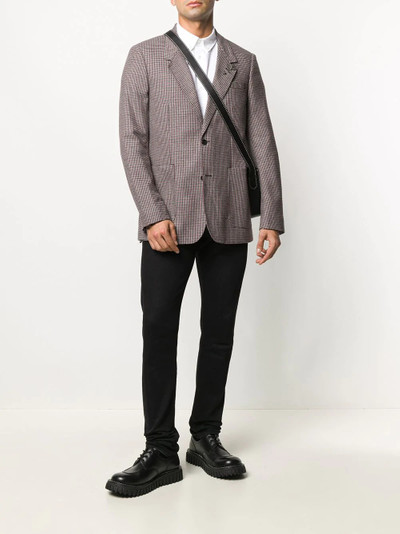 Fred Perry houndstooth blazer jacket outlook