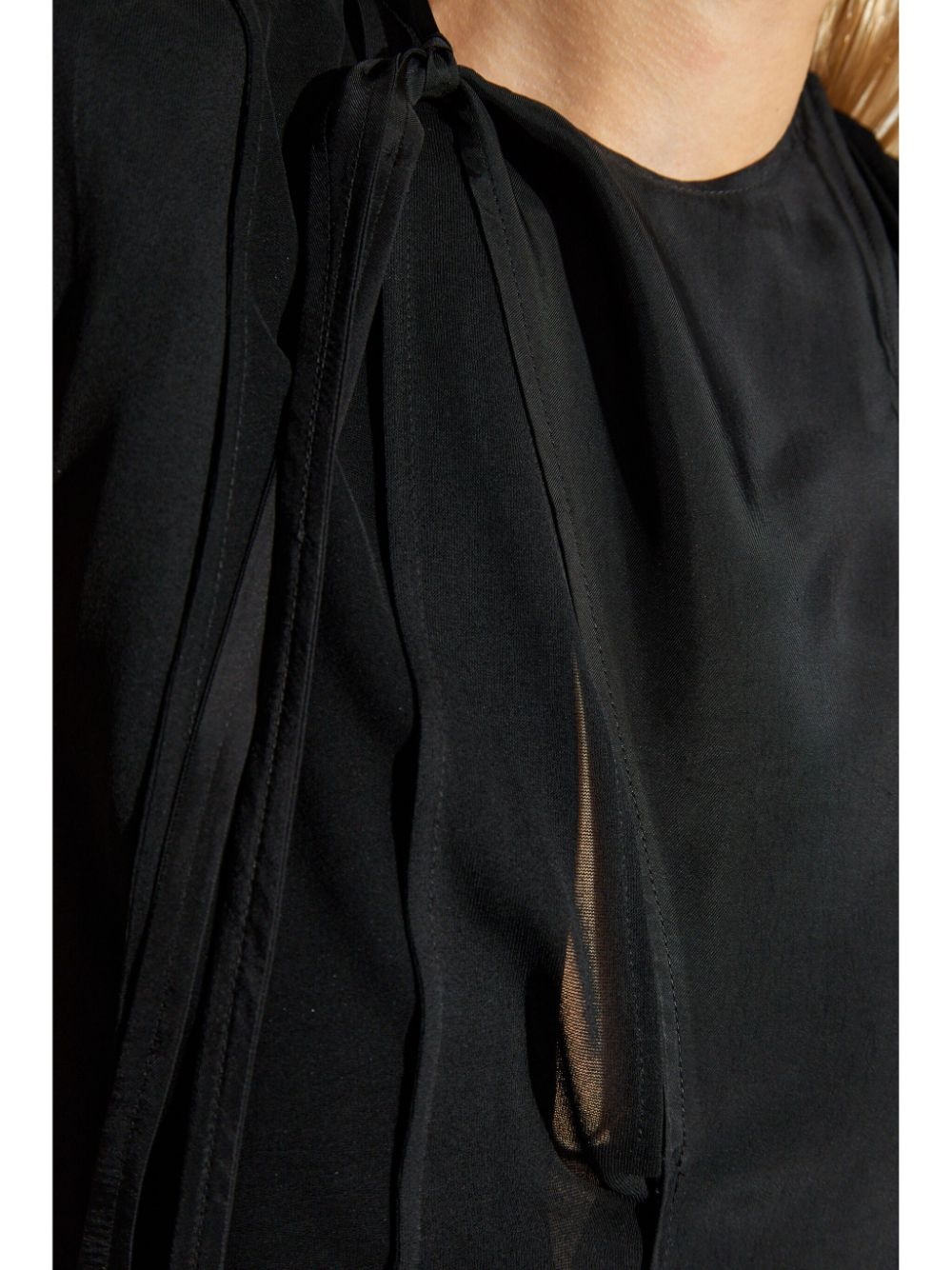 panelled maxi dress - 5