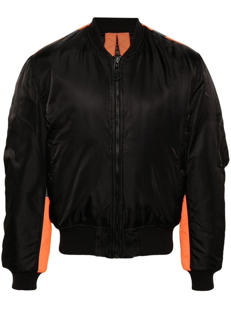 Hi-Vis MA-1 padded bomber jacket 1