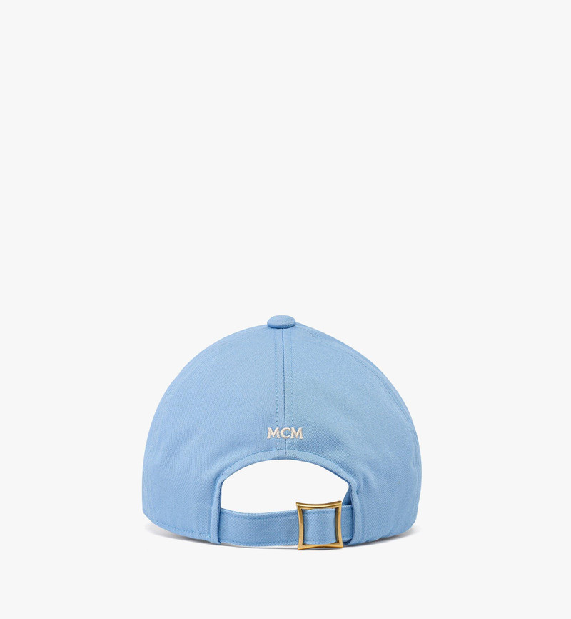 MCM Essential Logo Cap in Cotton Twill outlook
