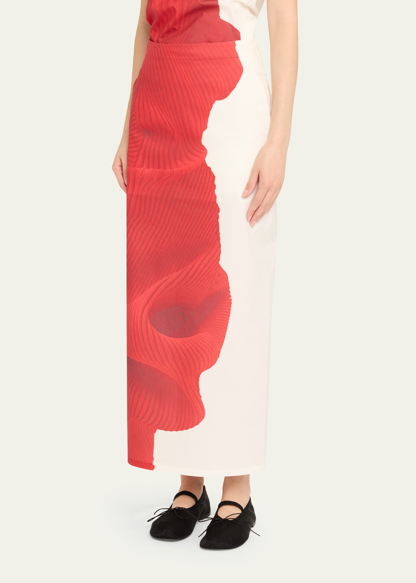 Knit As Represented Column Maxi Skirt - 4