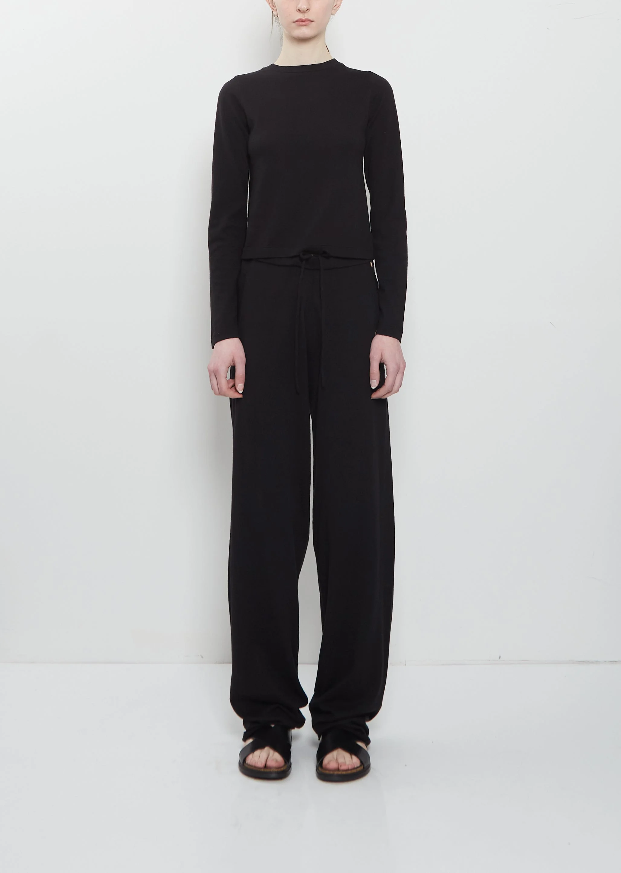 n°353 Relax Cotton Cashmere Trouser - 1