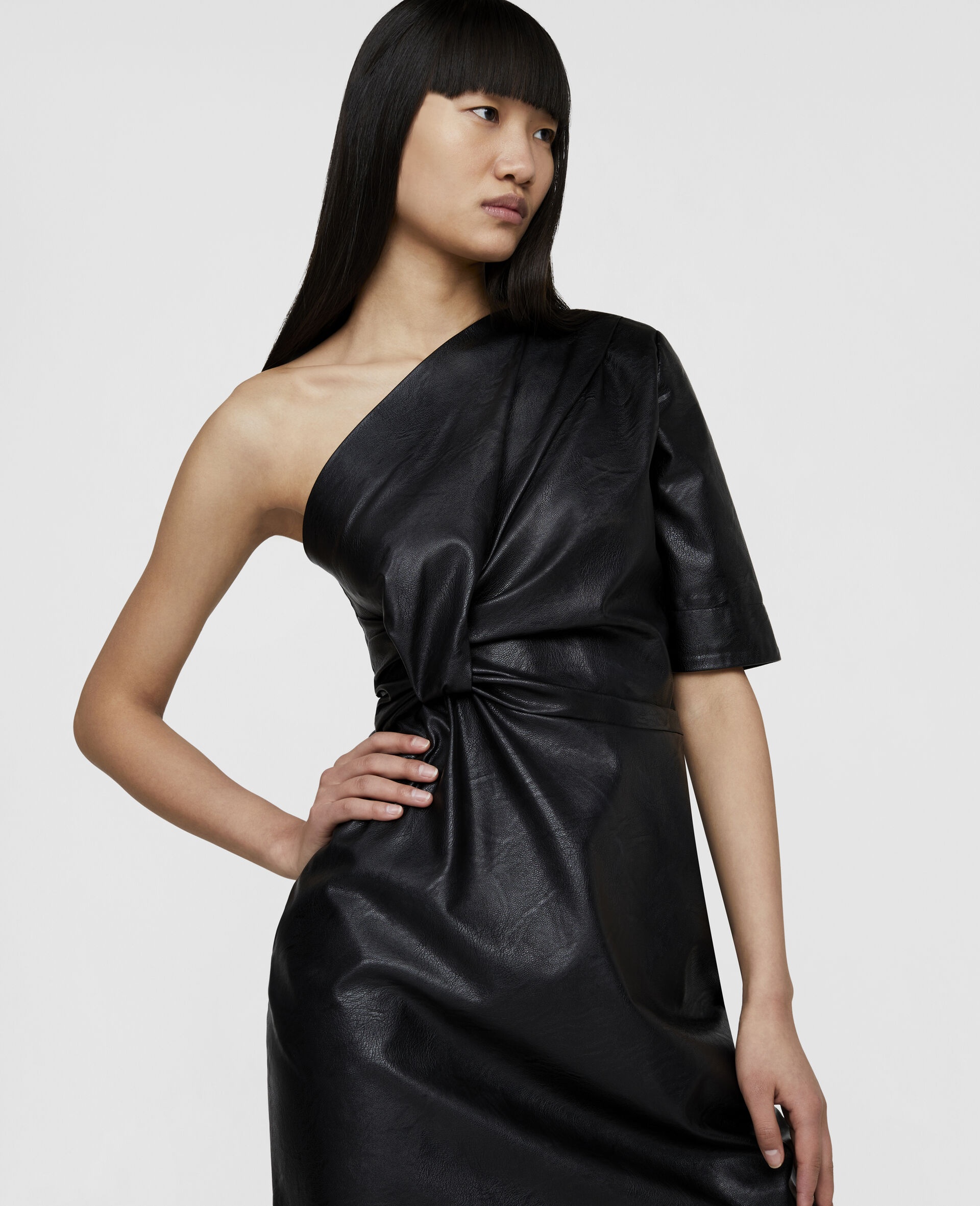 One Shoulder Alter Mat Dress - 4