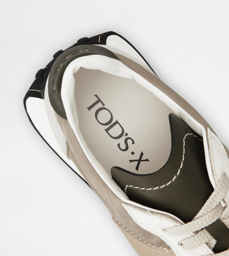 T VINTAGE SNEAKERS TOD'S•X CAPSULE COLLECTION - BEIGE, OFF WHITE, GREEN 5