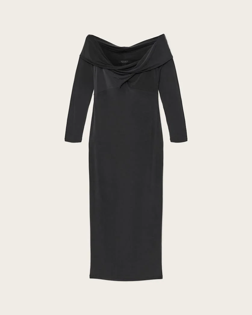 DELTA CURPO BLEND BODYCON MIDI DRESS - 1