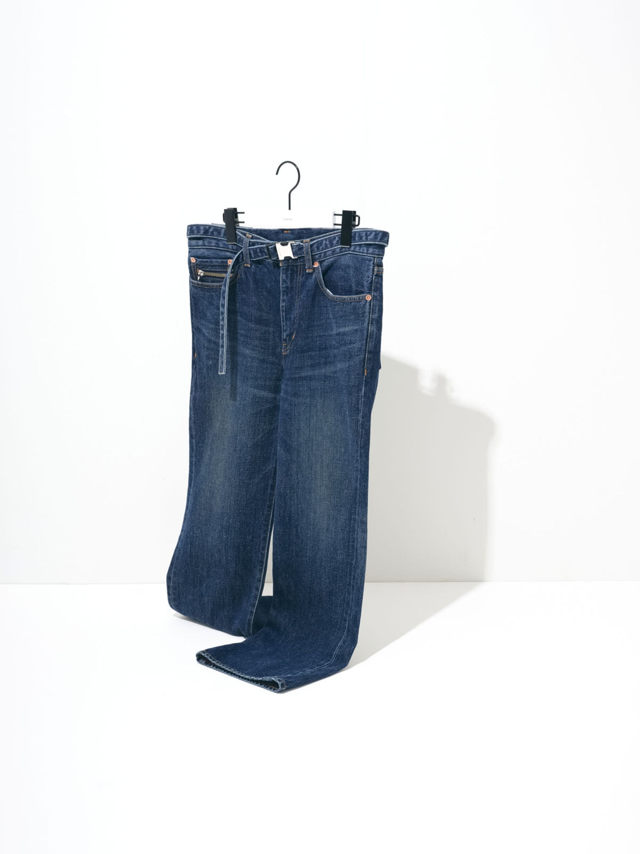 Boot Cut Denim Pants - 2