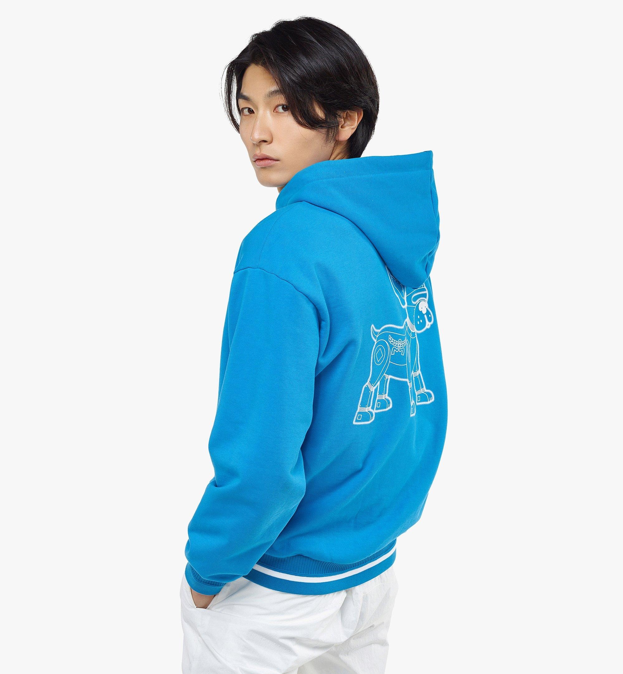 Men’s Meta Cyberpunk M Pup Hoodie in Organic Cotton - 5