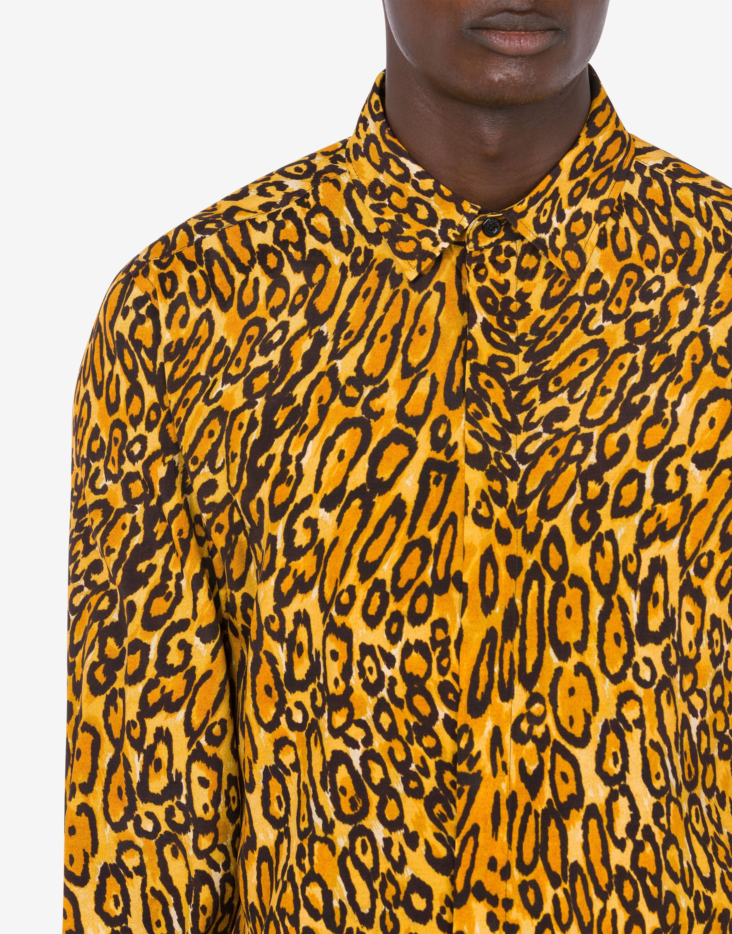 ANIMALIER PRINT SHIRT - 4