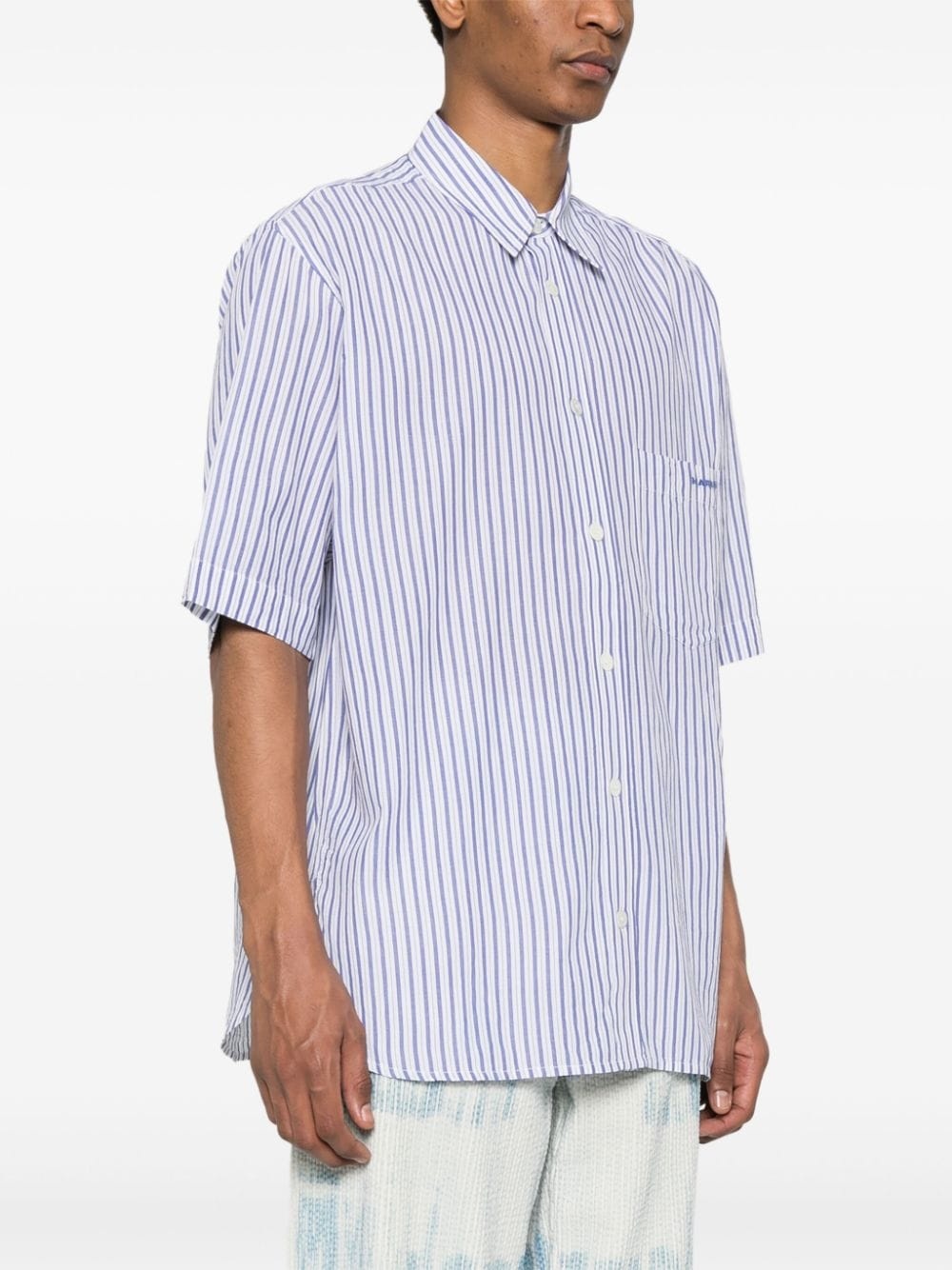 Labilio striped cotton shirt - 3