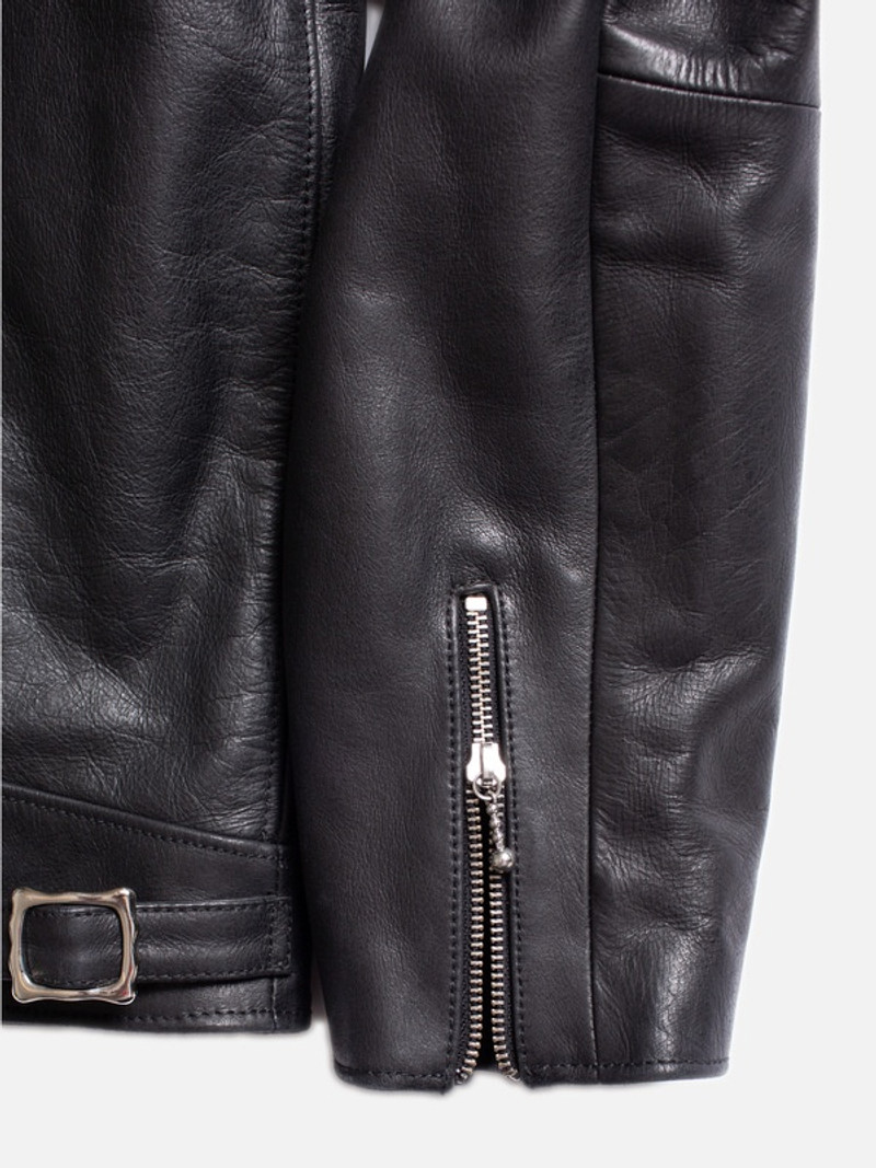 Eddy Rider Leather Jacket Black 5
