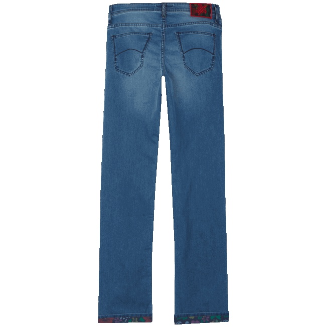 Men Jeans Tropical Turtles - 2