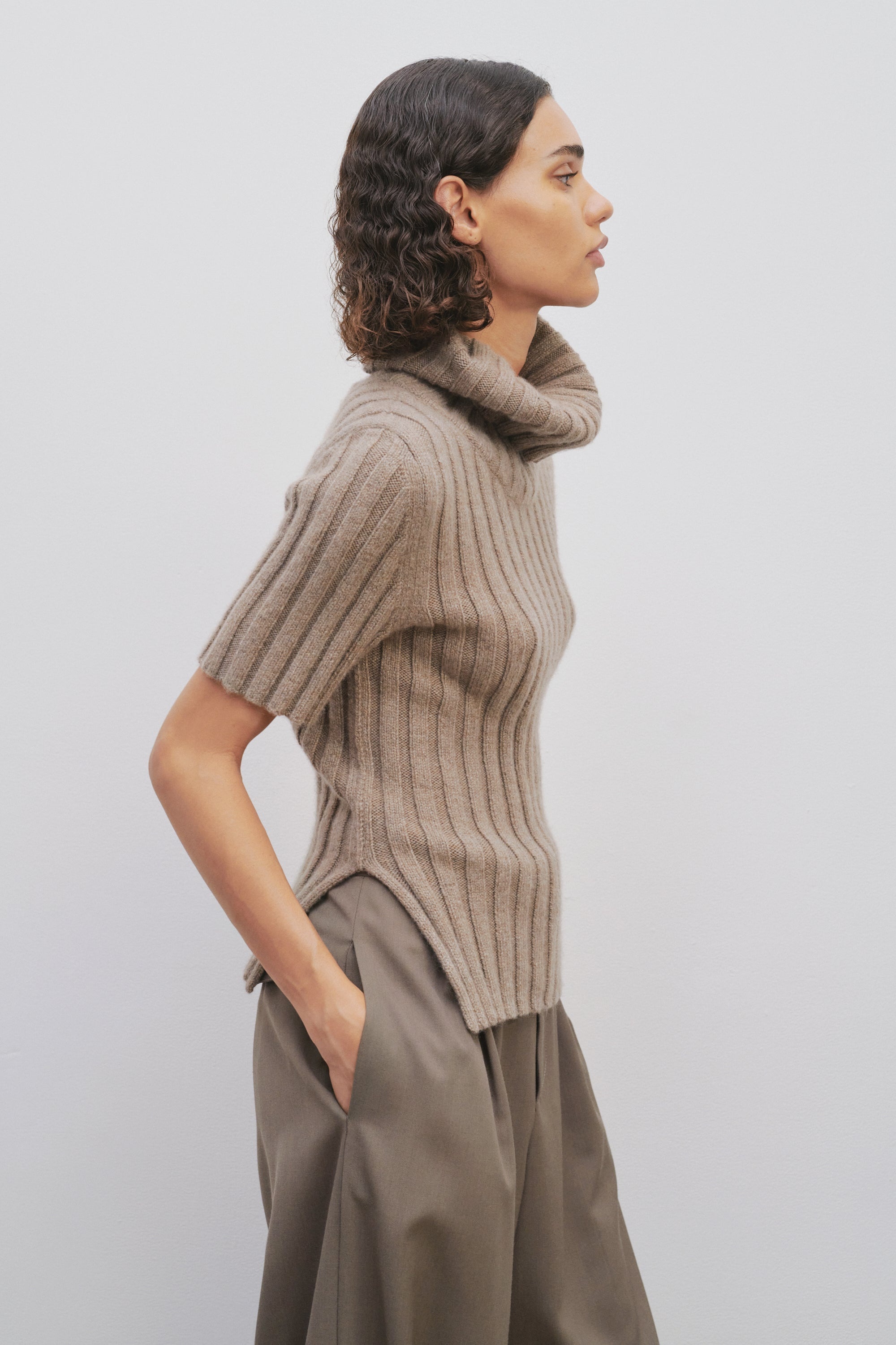 Depinal Top in Cashmere and Mohair - 4