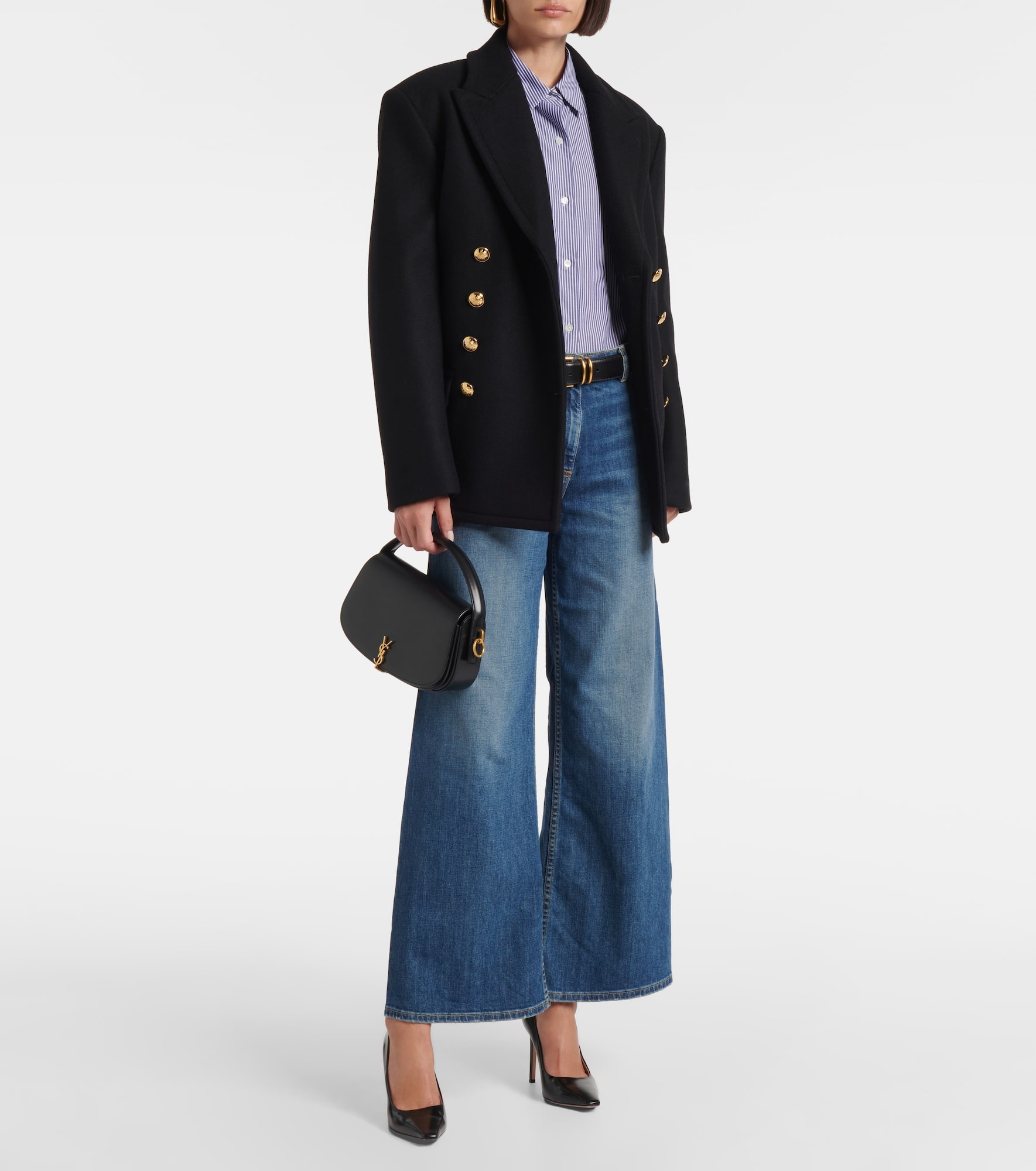 Megan mid-rise wide-leg jeans - 2