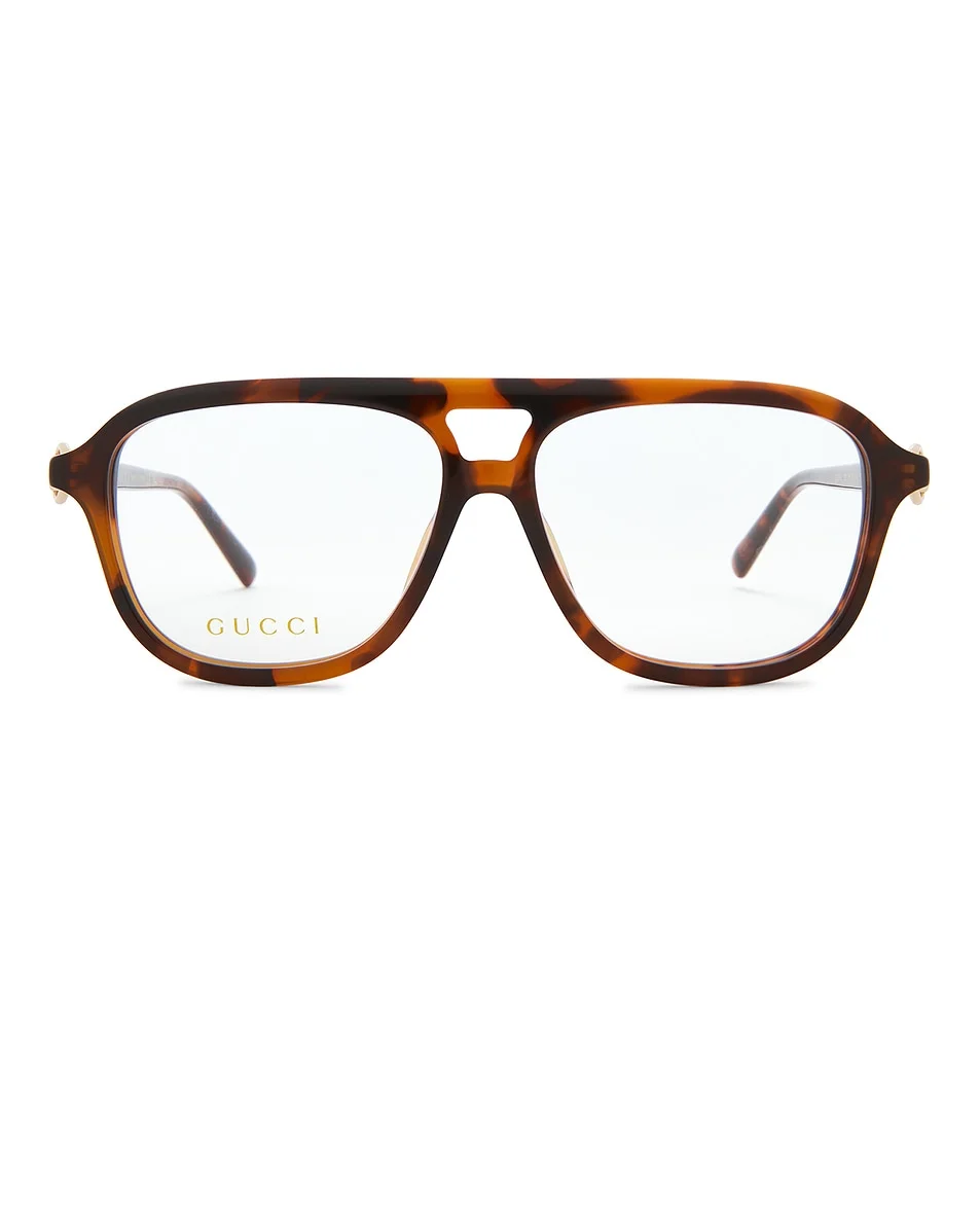 Horsebit Pilot Optical Glasses - 1