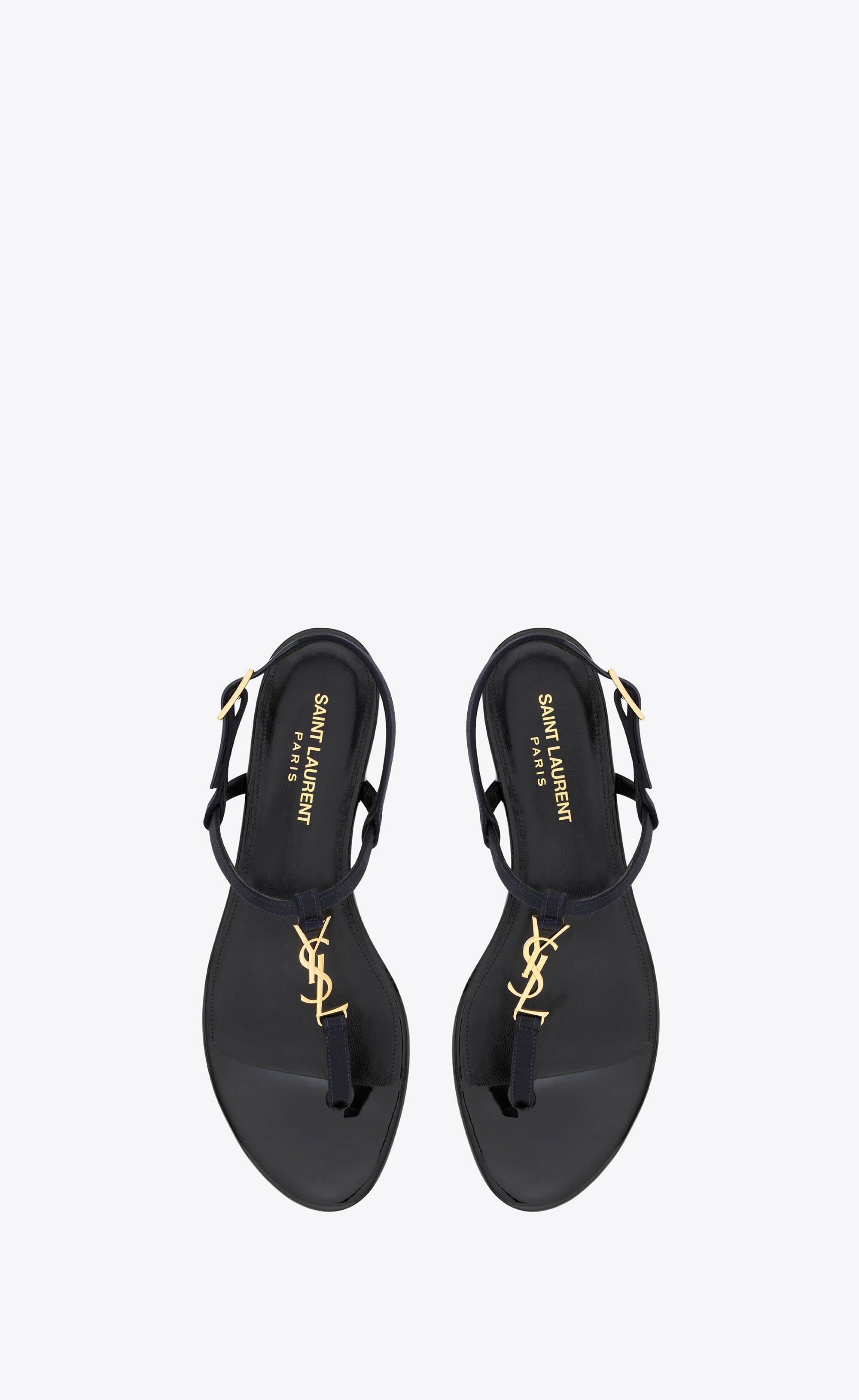 cassandra sandals in silk satin - 2