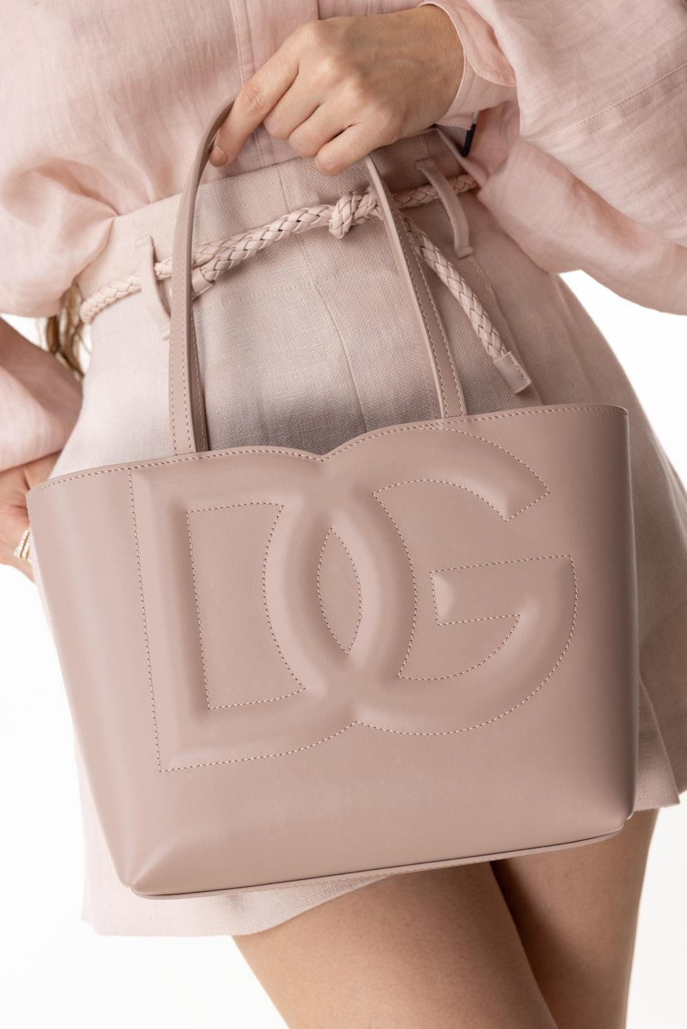 Small Logo Shopper - Powder Pink - 4