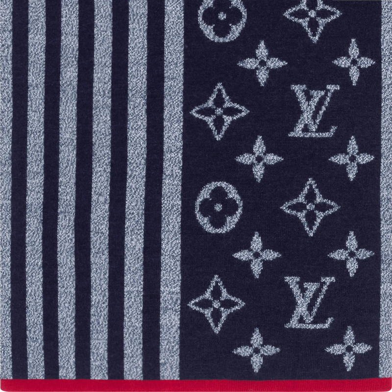Louis Vuitton Monogram Stripes Knit Scarf outlook