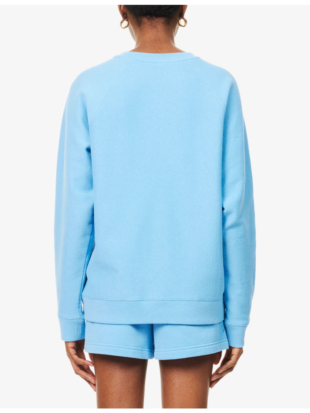 Runner Soft Crewneck Cotton-Jersey Sweatshirt - 4
