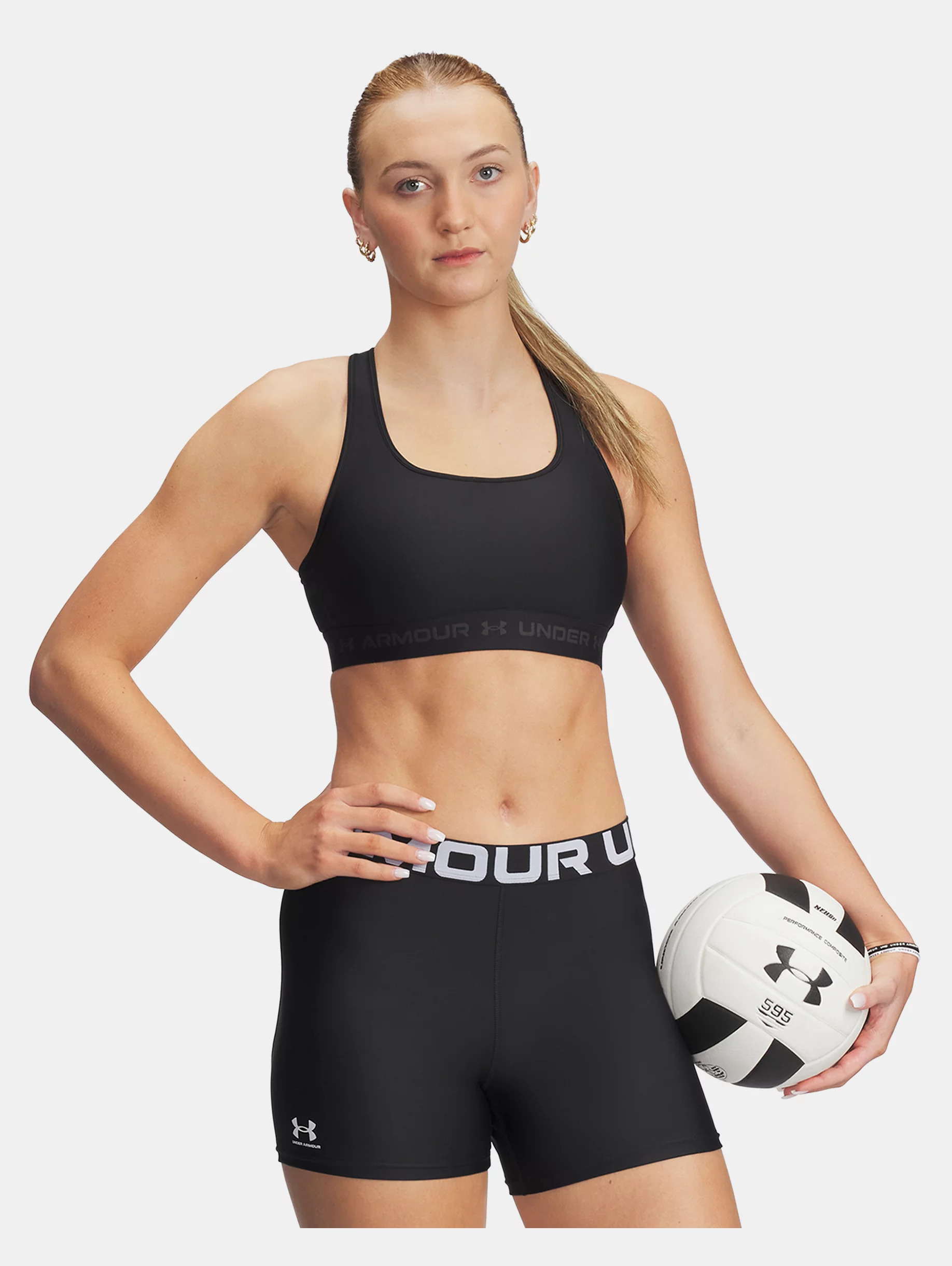 Women's Armour® Mid Crossback Sports Bra - 2