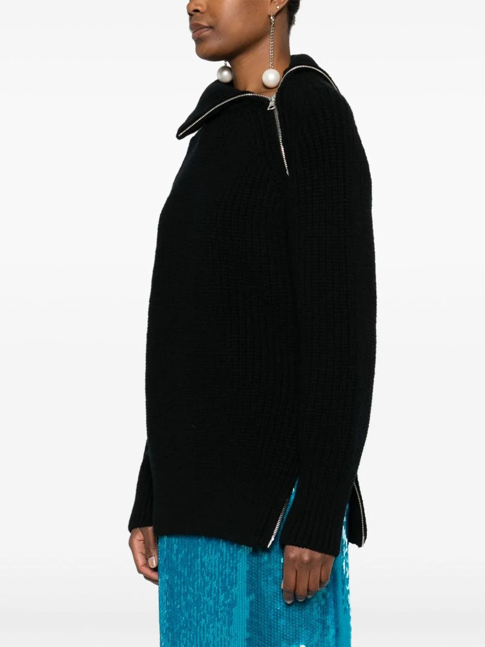 DRIES VAN NOTEN - Women Zipped Sweater - 3